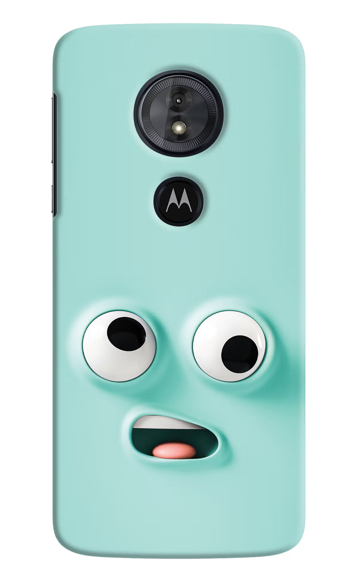 Funny Cartoon Moto G6 Play Hard Case Back Cover by Casekaro