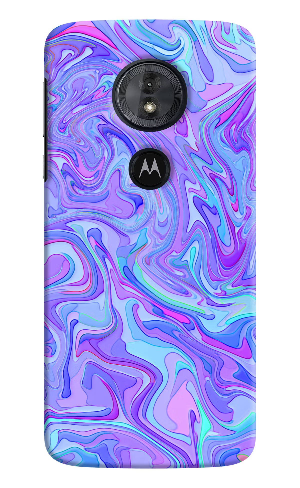 Glitter Moto G6 Play Hard Case Back Cover by Casekaro