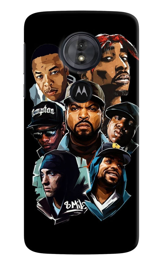 Rappers Moto G6 Play Hard Case Back Cover by Casekaro