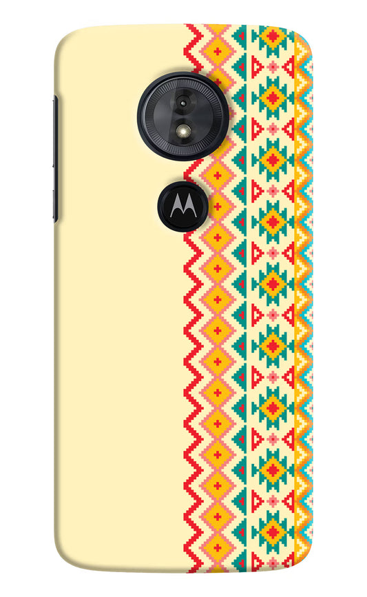 Ethnic Seamless Moto G6 Play Hard Case Back Cover by Casekaro