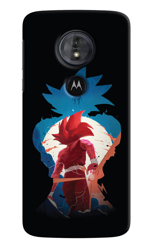 Goku Moto G6 Play Hard Case Back Cover by Casekaro