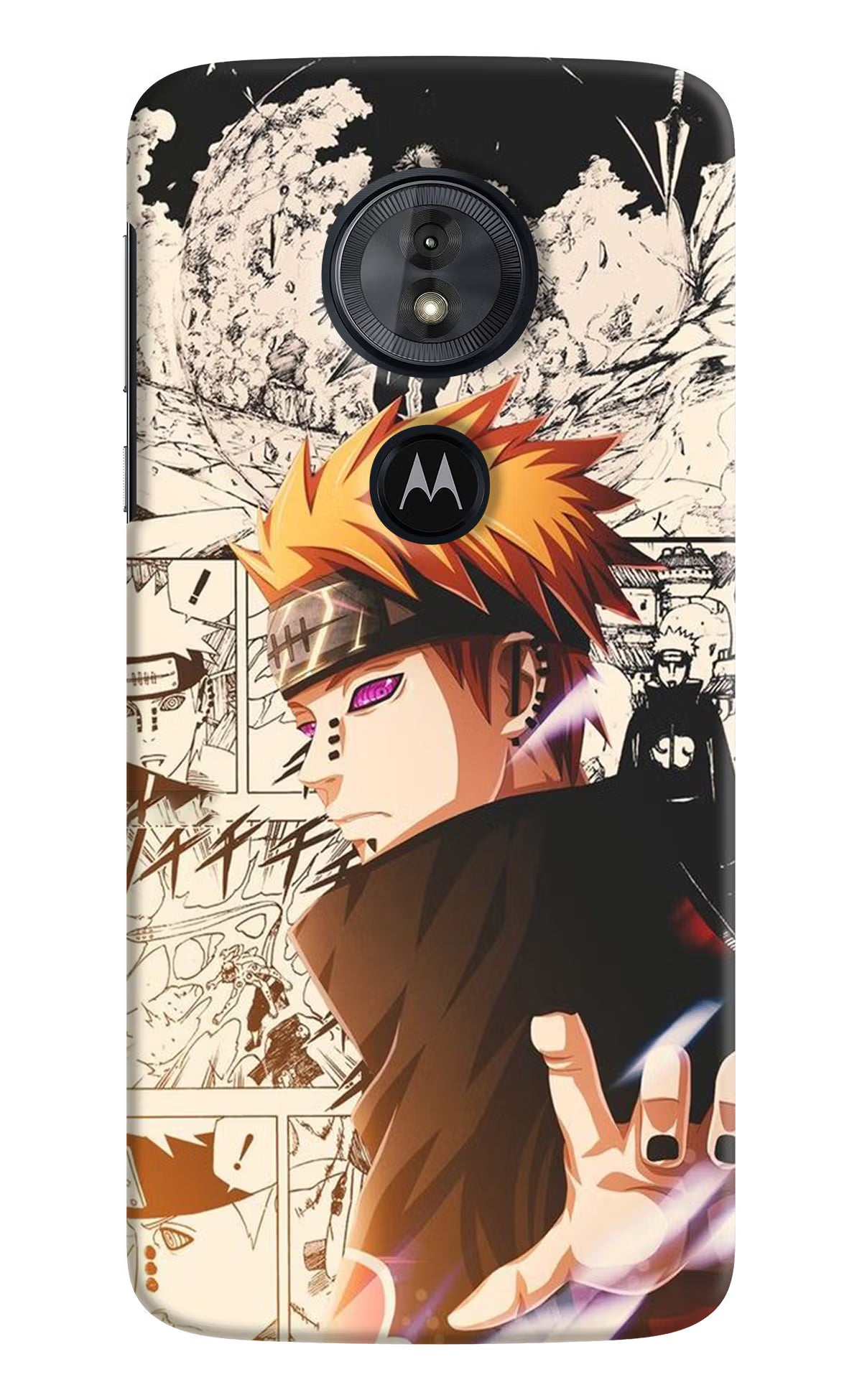 Pain Anime Moto G6 Play Hard Case Back Cover by Casekaro