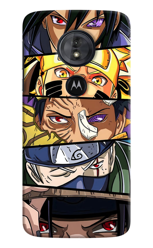 Naruto Character Moto G6 Play Hard Case Back Cover by Casekaro