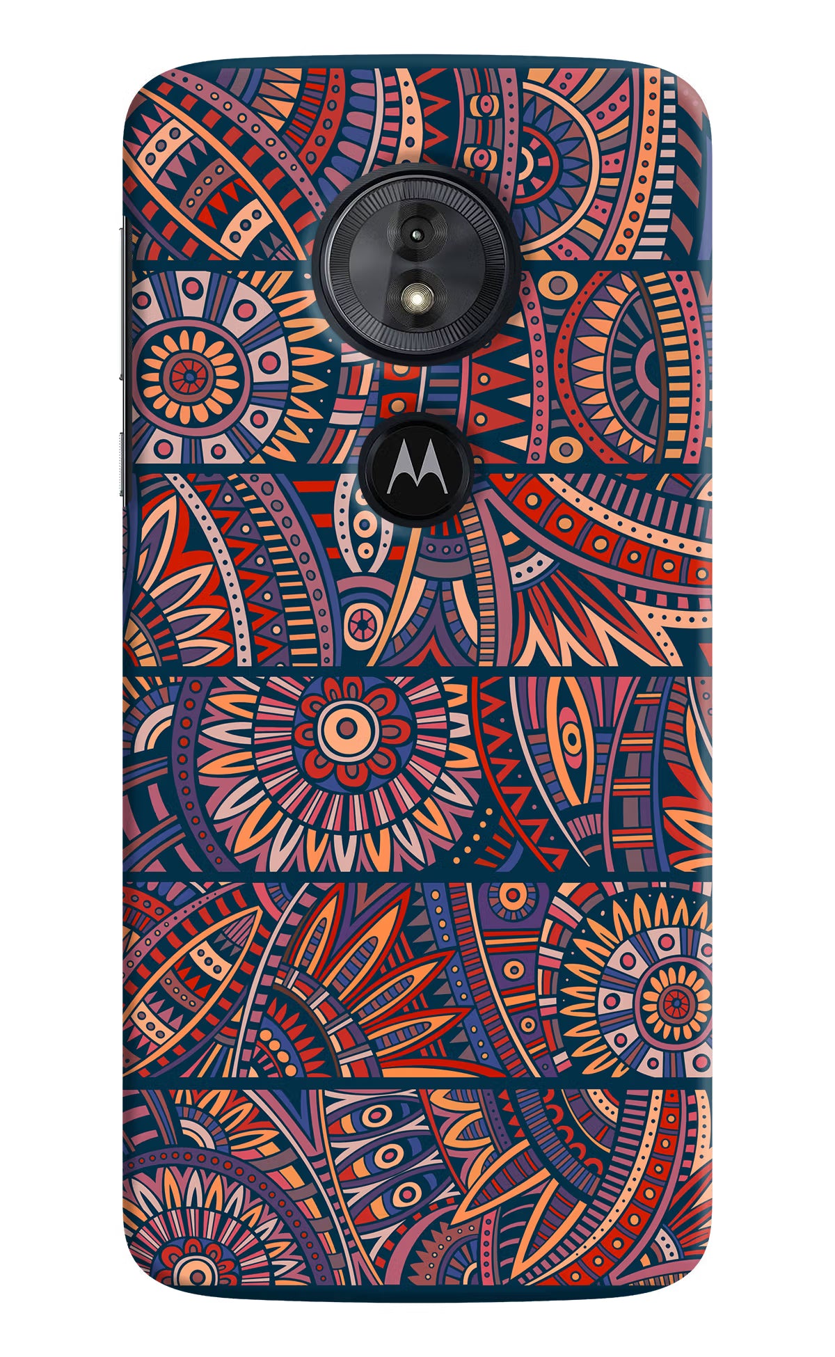 African Culture Design Moto G6 Play Hard Case Back Cover by Casekaro