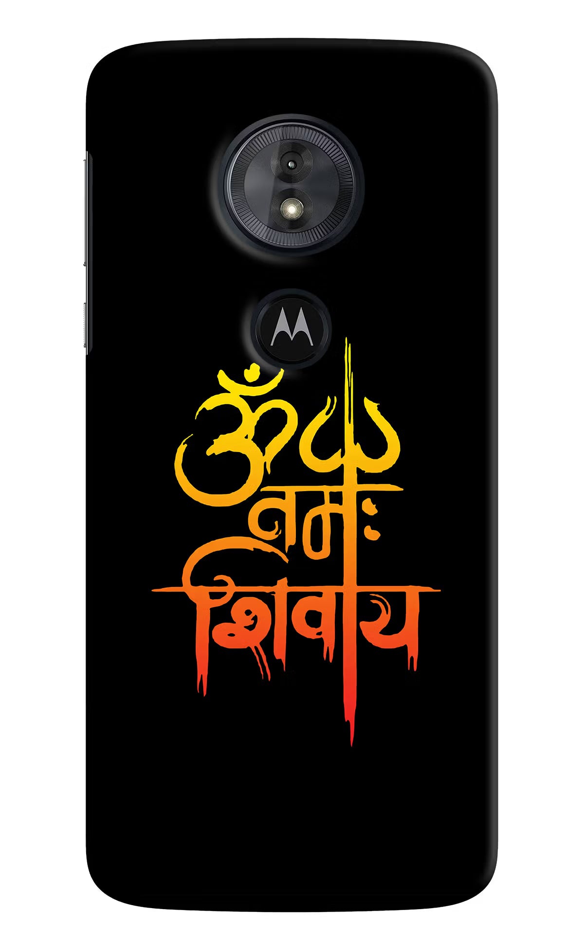 Om Namah Shivay Moto G6 Play Hard Case Back Cover by Casekaro