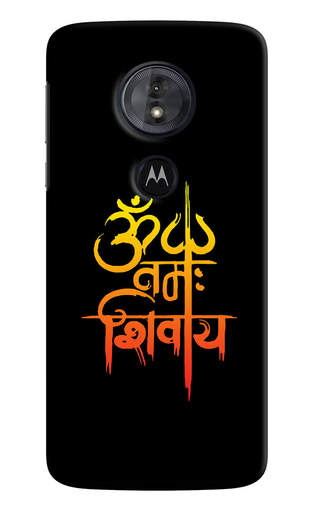 Om Namah Shivay Moto G6 Play Hard Case Back Cover by Casekaro