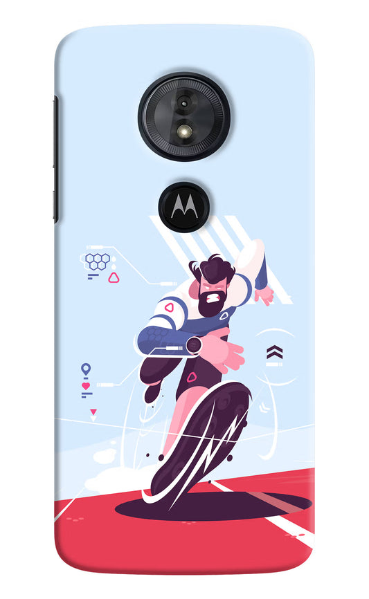 Run Pro Moto G6 Play Hard Case Back Cover by Casekaro
