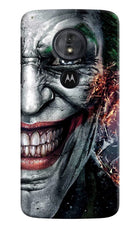 Joker Cam Moto G6 Play Hard Case Back Cover by Casekaro