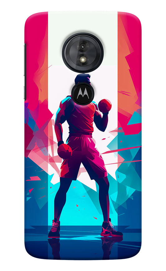 Champion Fighter (AI Generated) Moto G6 Play Back Cover