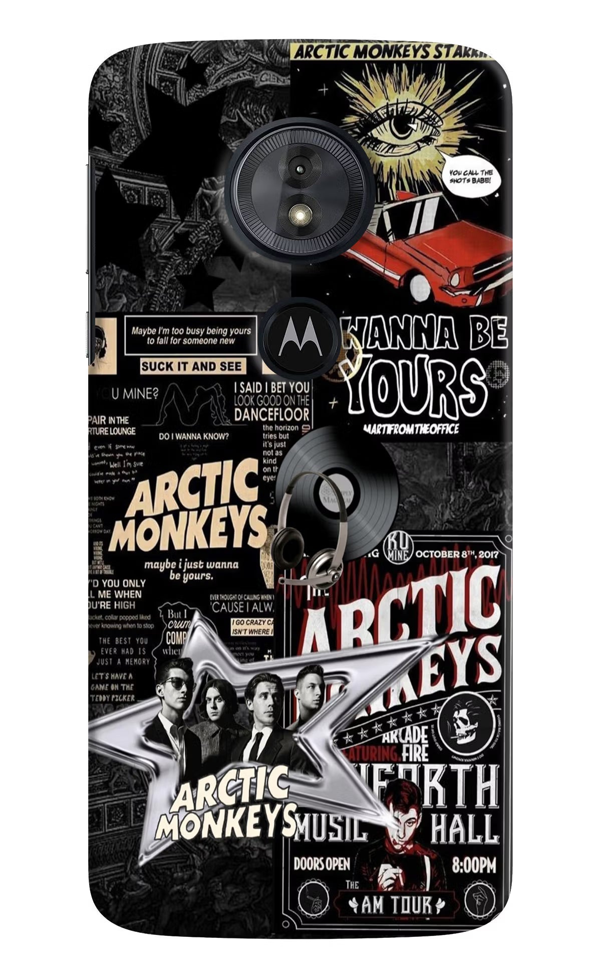 Arctic Monkeys Moto G6 Play Hard Case Back Cover by Casekaro