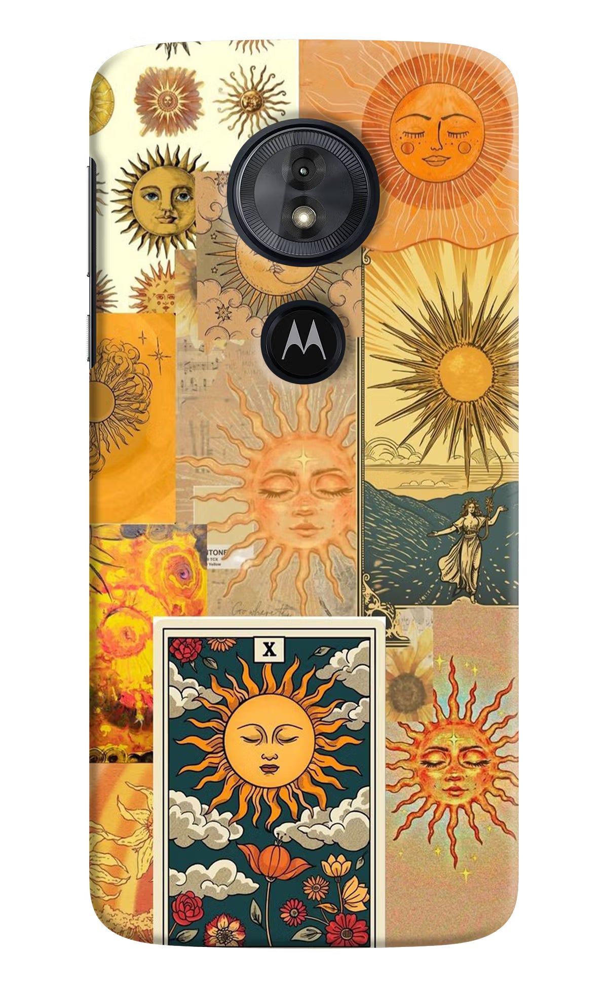 Sun Moto G6 Play Hard Case Back Cover by Casekaro
