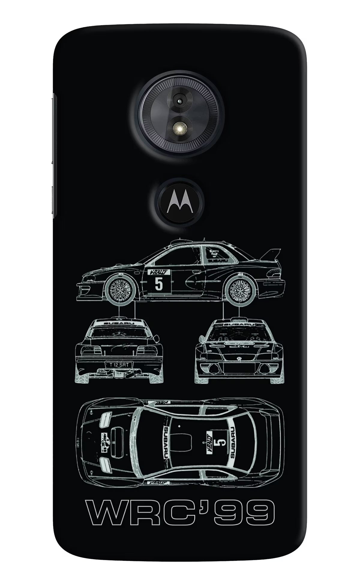 WRC'99 Moto G6 Play Hard Case Back Cover by Casekaro