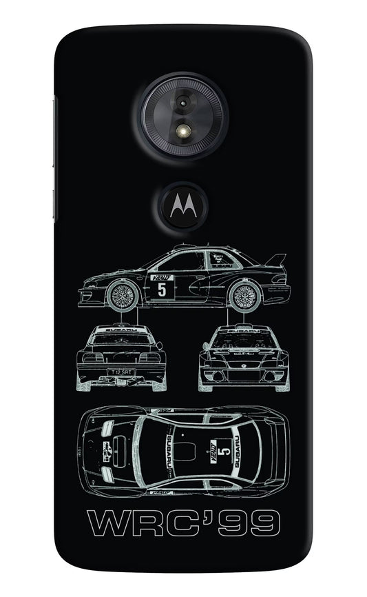 WRC'99 Moto G6 Play Hard Case Back Cover by Casekaro