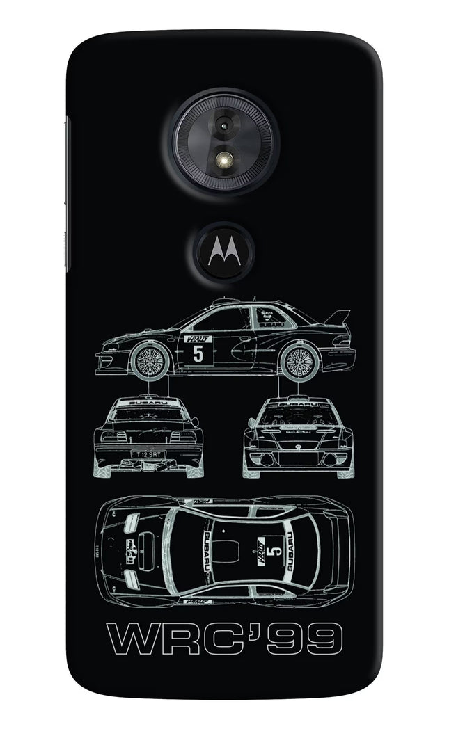 WRC'99 Moto G6 Play Hard Case Back Cover by Casekaro