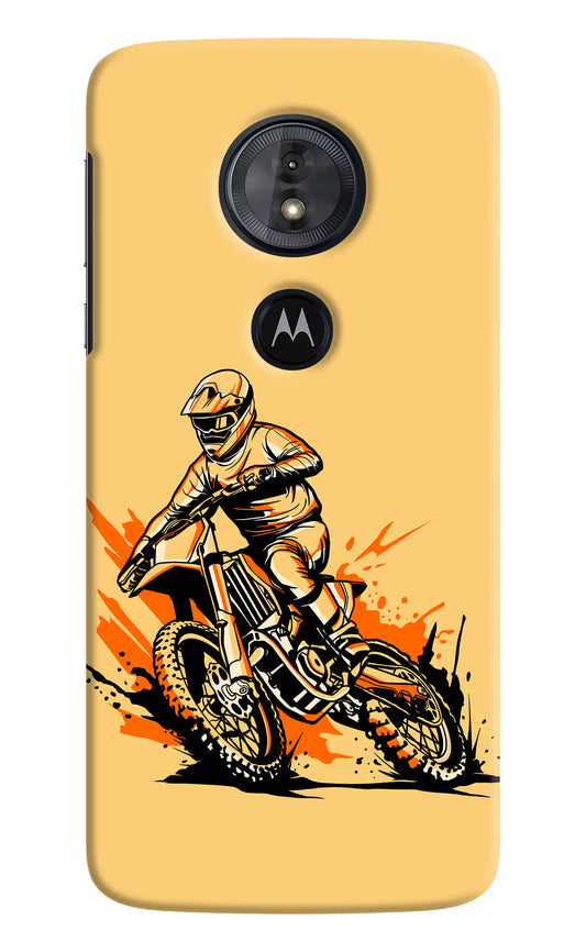 Off-Road Fury Moto G6 Play Hard Case Back Cover by Casekaro