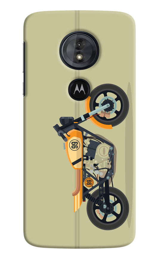 Vertical Speedster Moto G6 Play Hard Case Back Cover by Casekaro