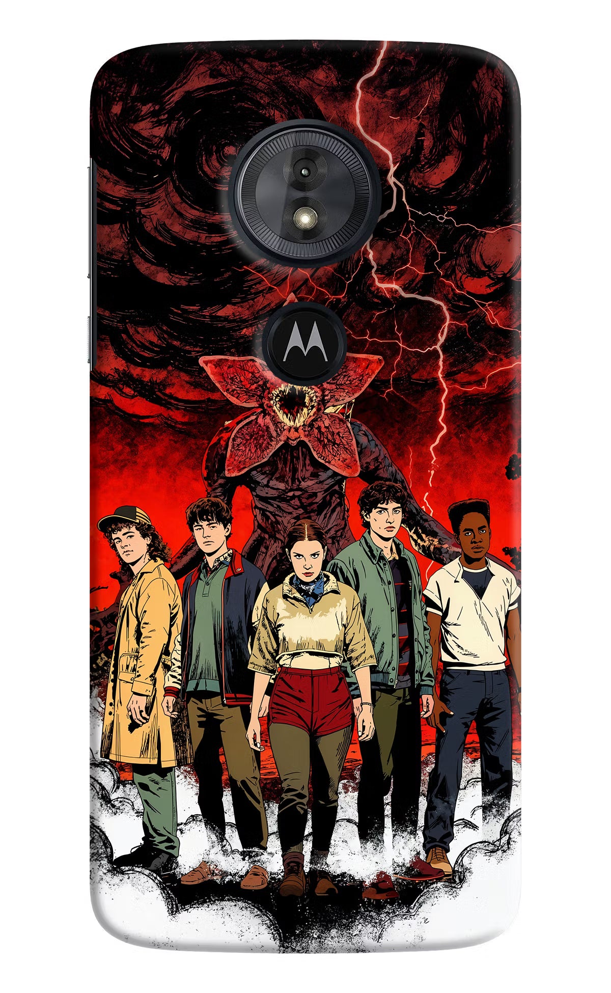 Ordinary Things Characters Moto G6 Play Hard Case Back Cover by Casekaro