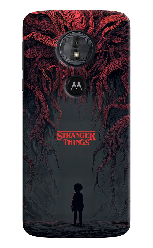 Ordinary Things Dark Side Moto G6 Play Hard Case Back Cover by Casekaro