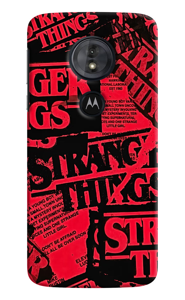 Ordinary Things Moto G6 Play Hard Case Back Cover by Casekaro