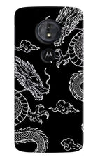 Twin Dragons Moto G6 Play Hard Case Back Cover by Casekaro