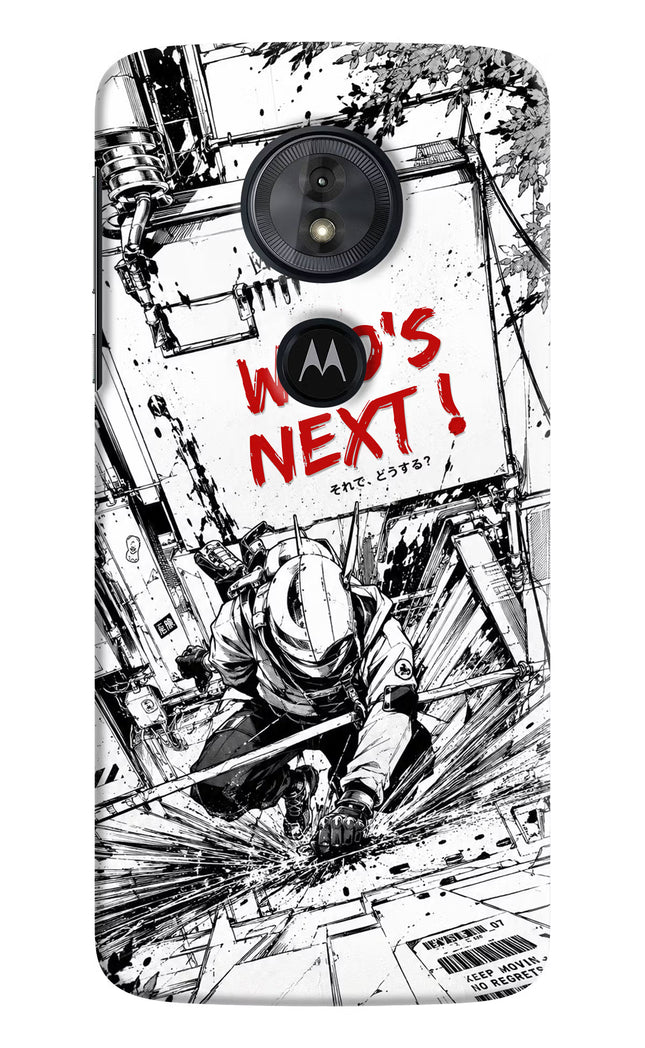 Who's Next Moto G6 Play Hard Case Back Cover by Casekaro