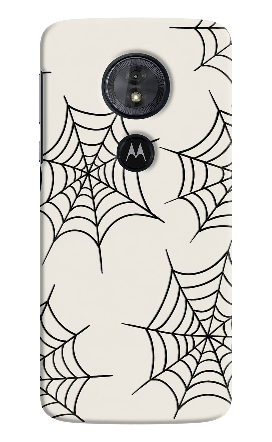 Spider Web Moto G6 Play Back Cover, Hard case