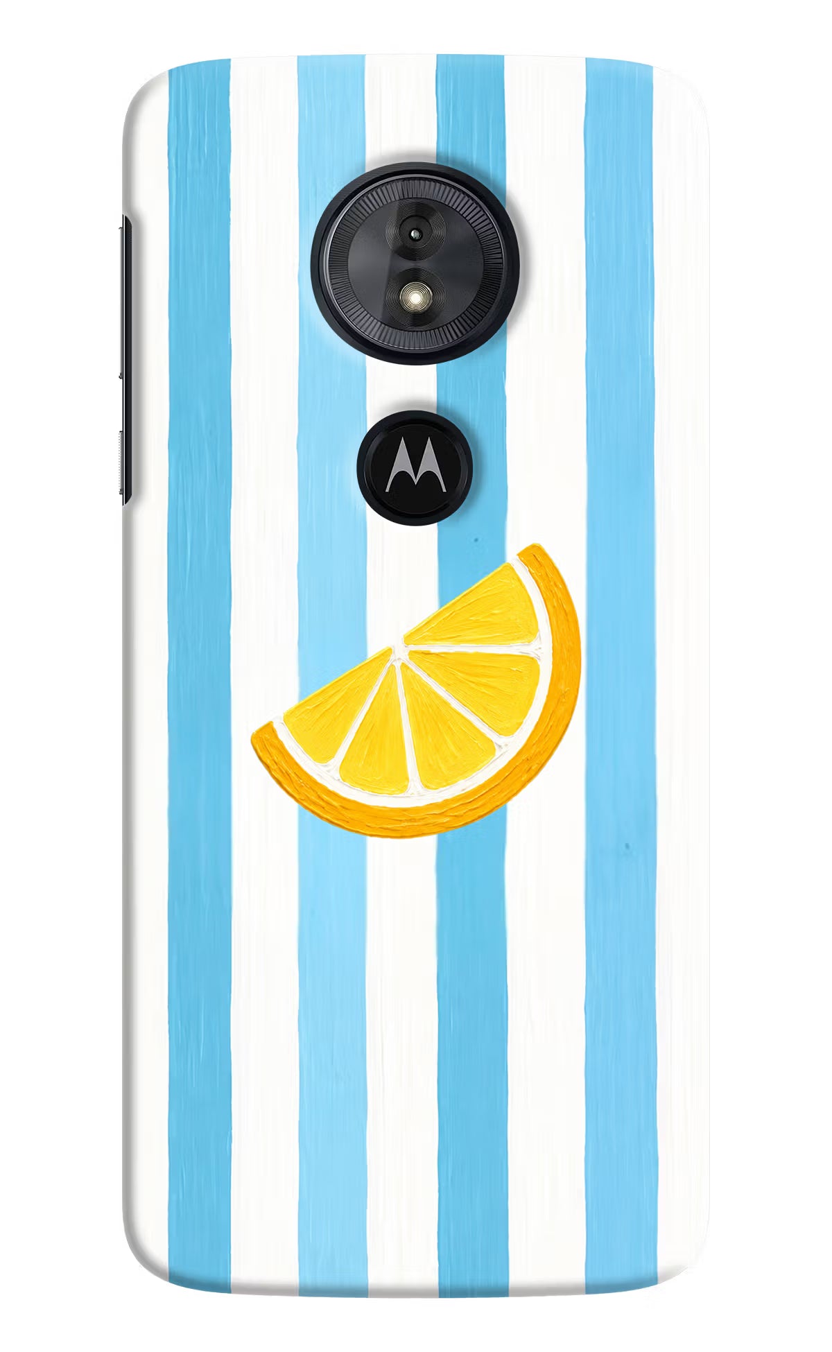 Summer Lemon Moto G6 Play Hard Case Back Cover by Casekaro