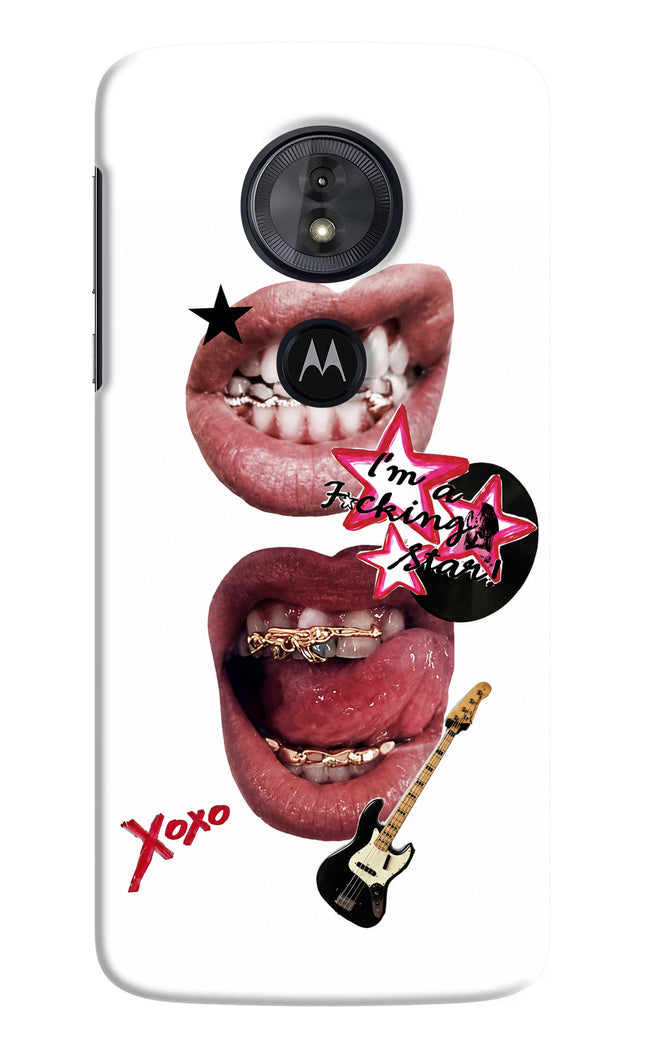 Rockstar Moto G6 Play Hard Case Back Cover by Casekaro