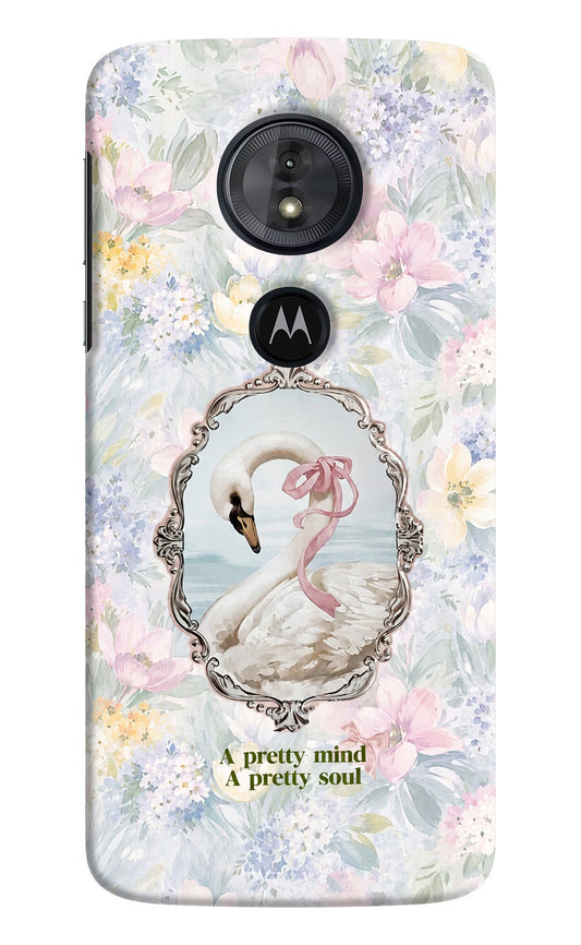 Pretty Mind Pretty Soul Moto G6 Play Back Cover