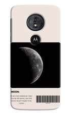 Moon Phase Moto G6 Play Hard Case Back Cover by Casekaro