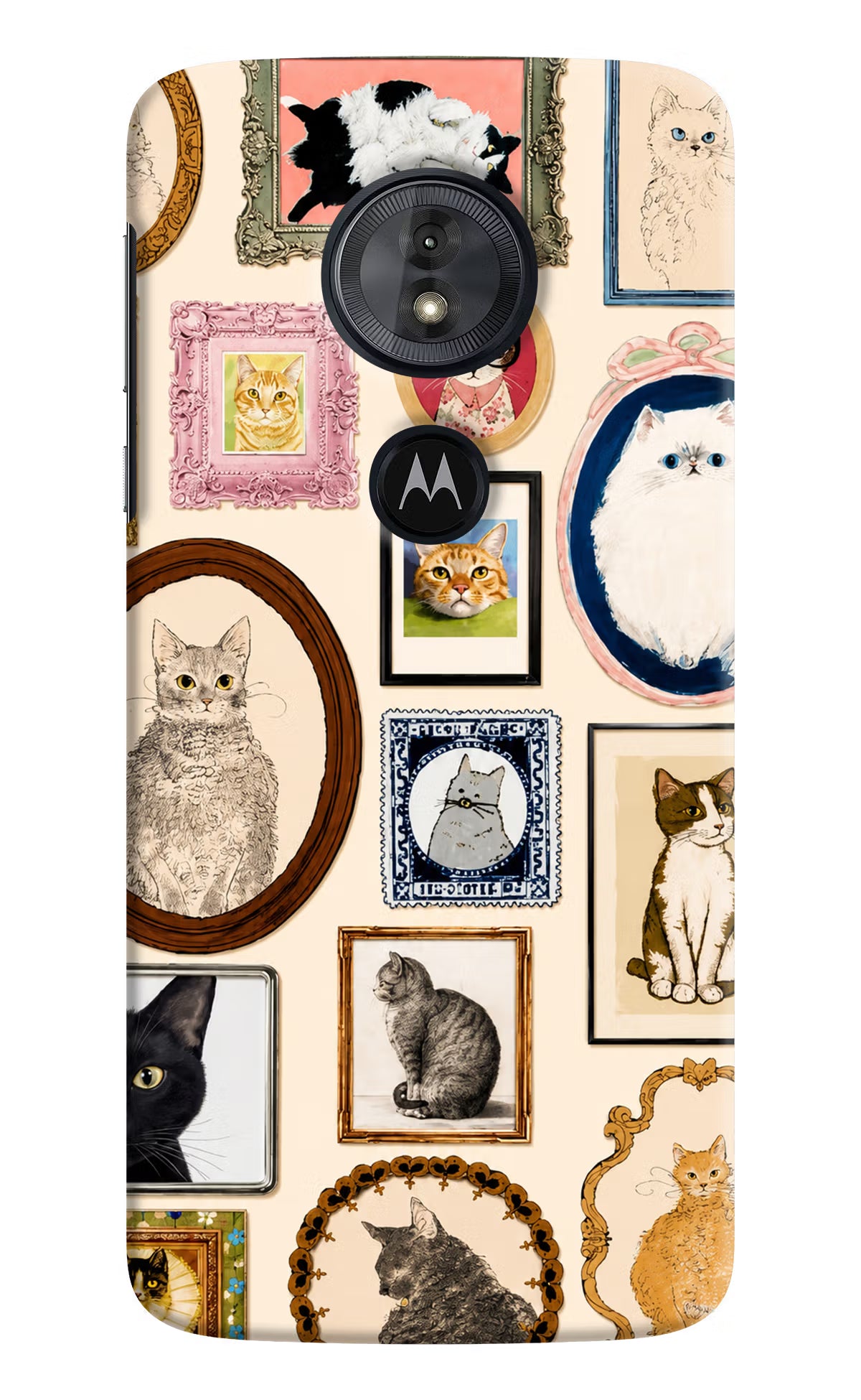 Mirror Cats Moto G6 Play Back Cover
