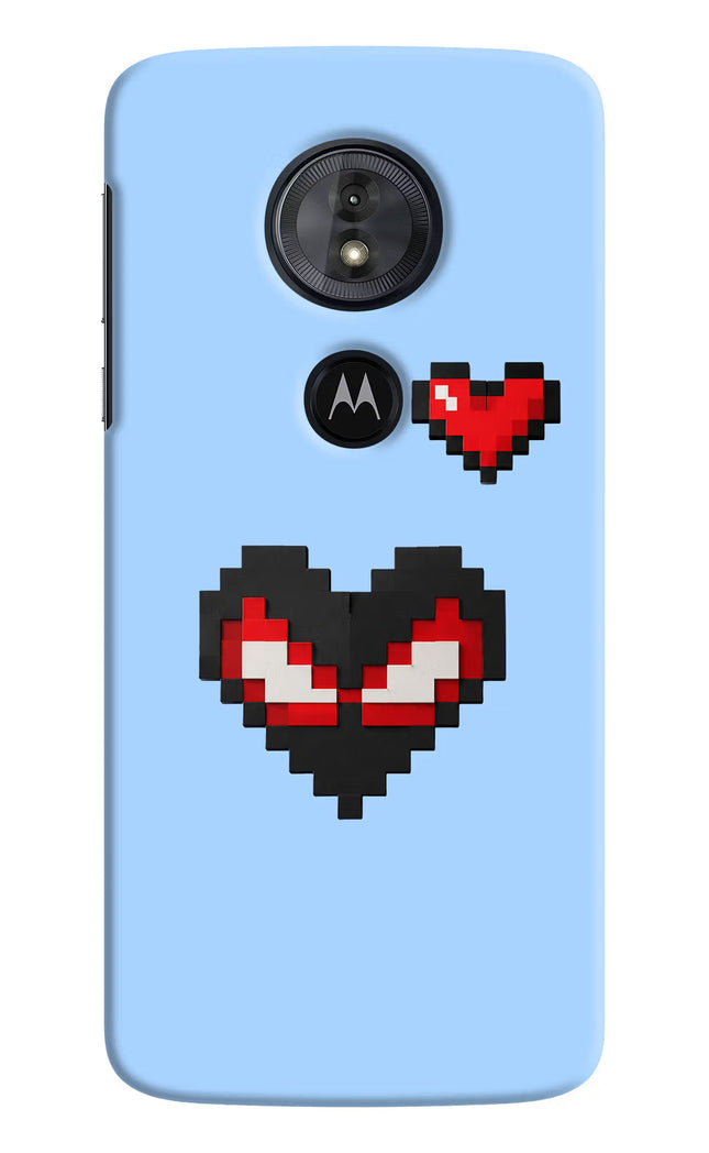 Peter Heart Moto G6 Play Hard Case Back Cover by Casekaro