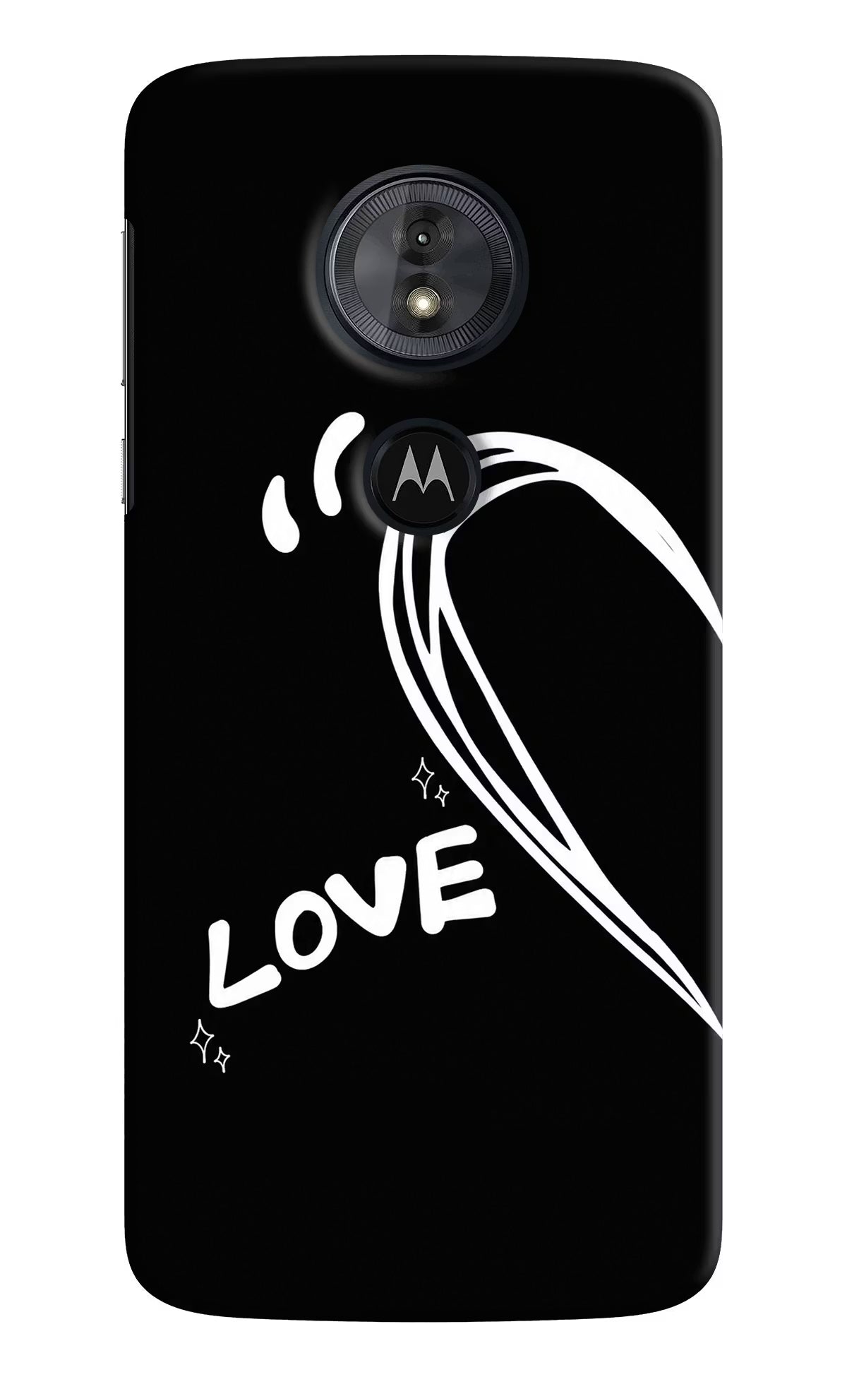 Love Line Moto G6 Play Back Cover