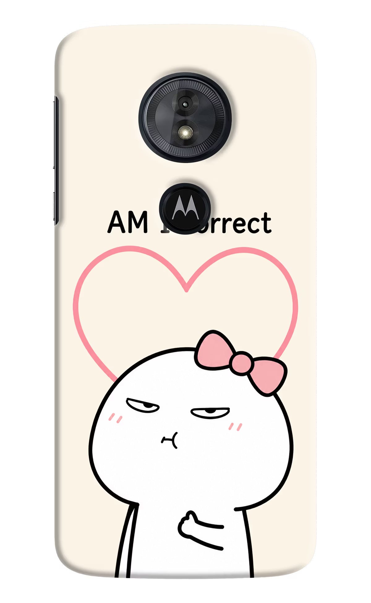 Always Right Moto G6 Play Back Cover