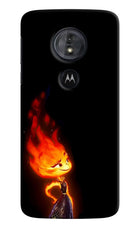 Ember Flame Moto G6 Play Hard Case Back Cover by Casekaro