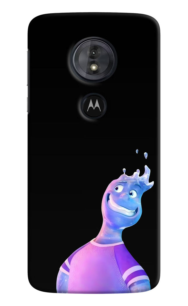 Wade Wave Moto G6 Play Hard Case Back Cover by Casekaro