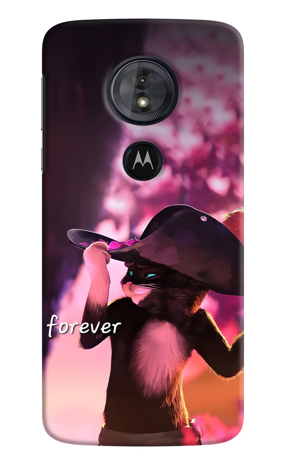 Forever Cat Moto G6 Play Back Cover