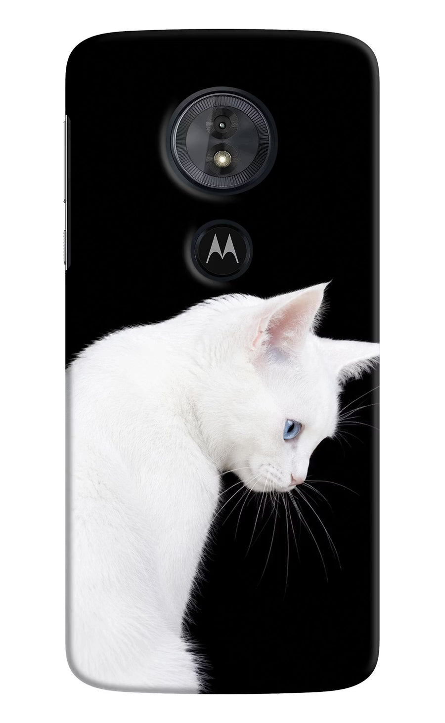 Snow Gaze Moto G6 Play Back Cover, Hard case