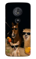 Party Squad Moto G6 Play Hard Case Back Cover by Casekaro