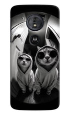 Hood Cats Moto G6 Play Hard Case Back Cover by Casekaro