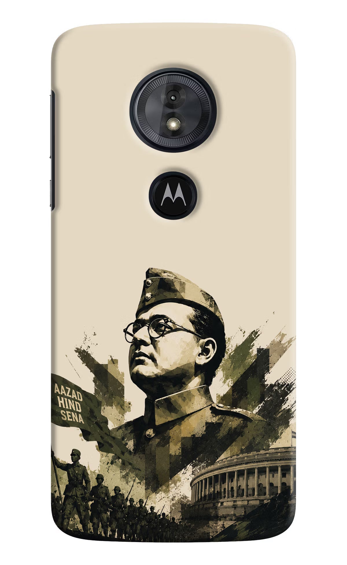 Netaji Rising Moto G6 Play Back Cover
