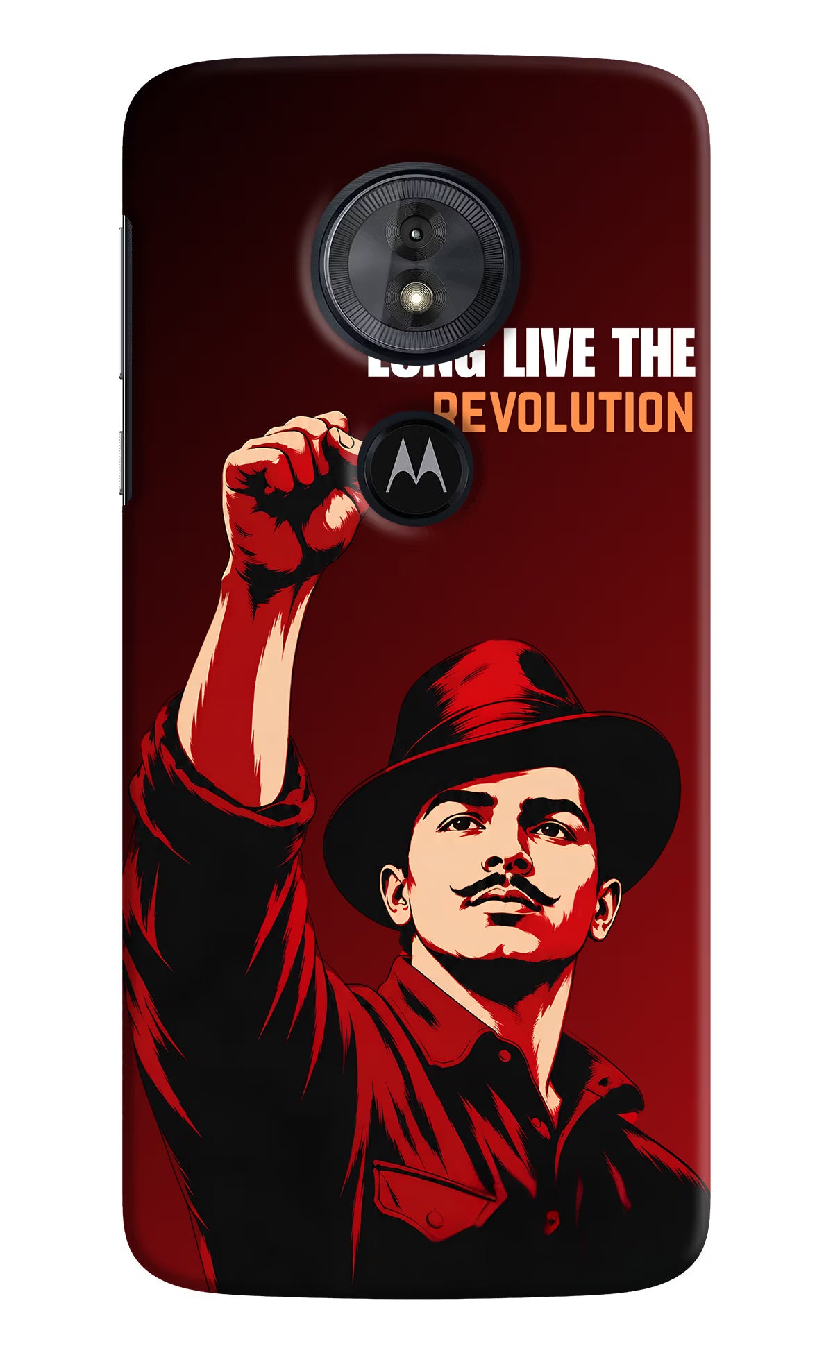 Bhagat Singh Revolution Moto G6 Play Back Cover