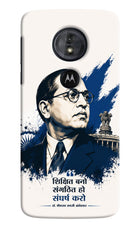 Dr. Ambedkar Visionary Moto G6 Play Hard Case Back Cover by Casekaro