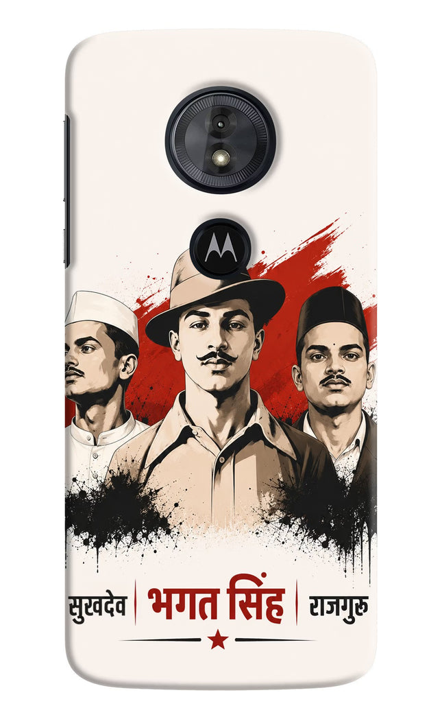 Bhagat Singh Trio Moto G6 Play Hard Case Back Cover by Casekaro