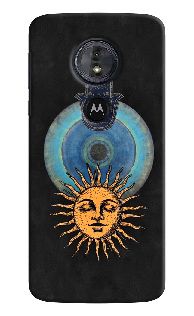 Divine Sun Moto G6 Play Hard Case Back Cover by Casekaro