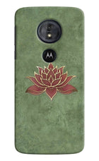 Lotus Grace Moto G6 Play Hard Case Back Cover by Casekaro
