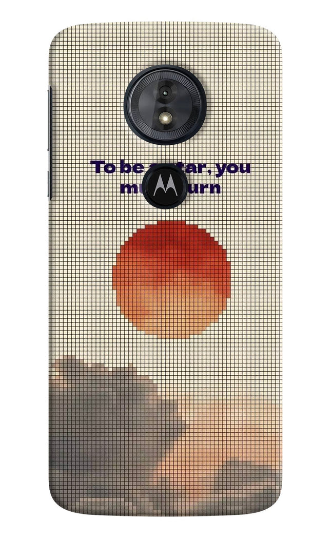 Pixel Sun Moto G6 Play Hard Case Back Cover by Casekaro