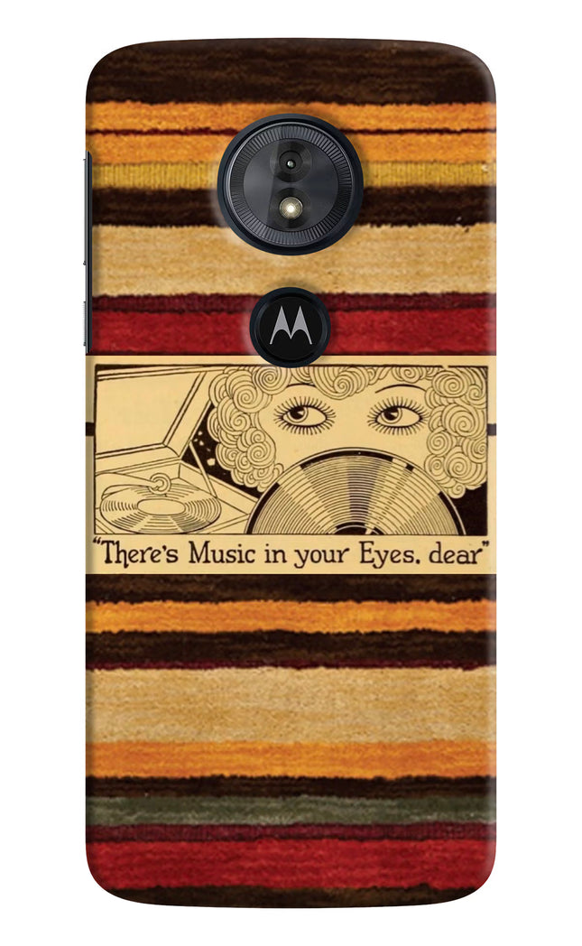 Vinyl Stripes Moto G6 Play Hard Case Back Cover by Casekaro