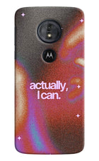 Pink Aura Moto G6 Play Hard Case Back Cover by Casekaro