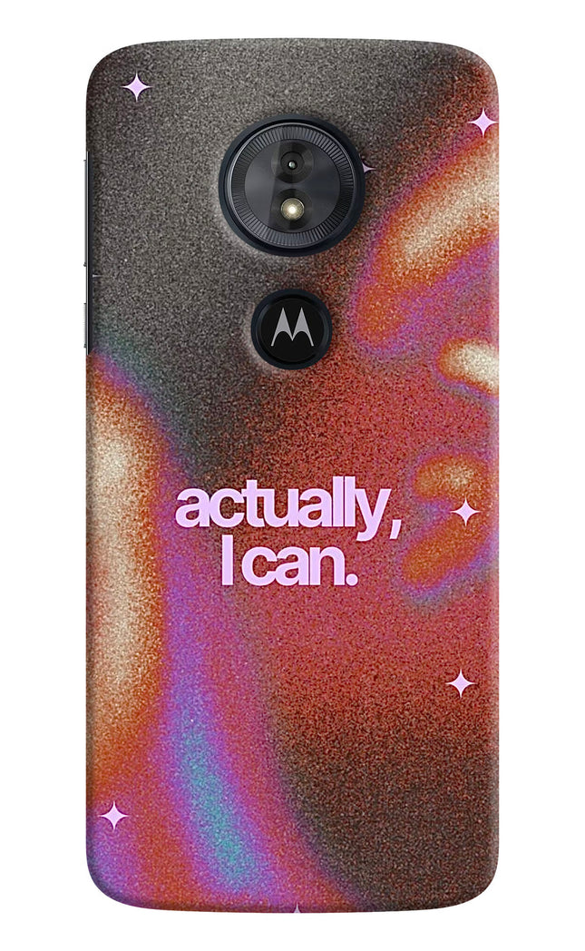 Pink Aura Moto G6 Play Hard Case Back Cover by Casekaro